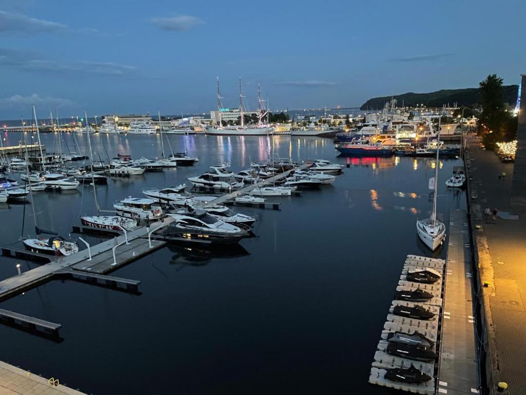 Apartament Faltom 26 Yacht Park Z Tarasem Gdynia Esterno foto