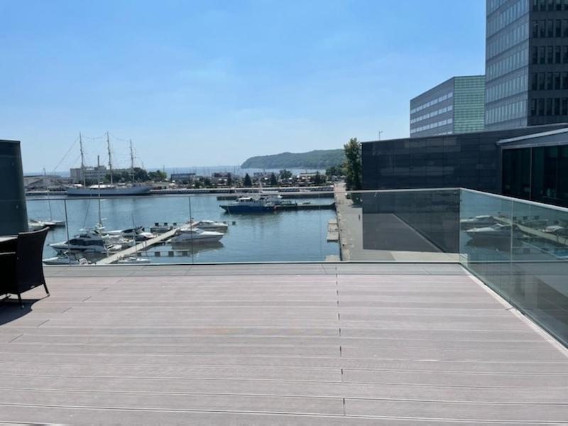 Apartament Faltom 26 Yacht Park Z Tarasem Gdynia Esterno foto