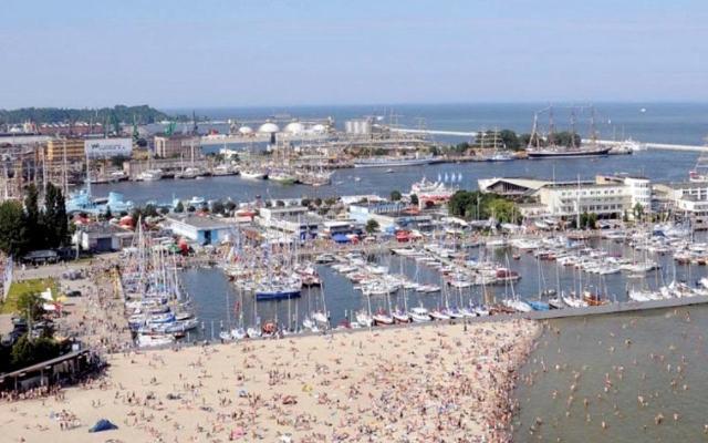 Apartament Faltom 26 Yacht Park Z Tarasem Gdynia Esterno foto