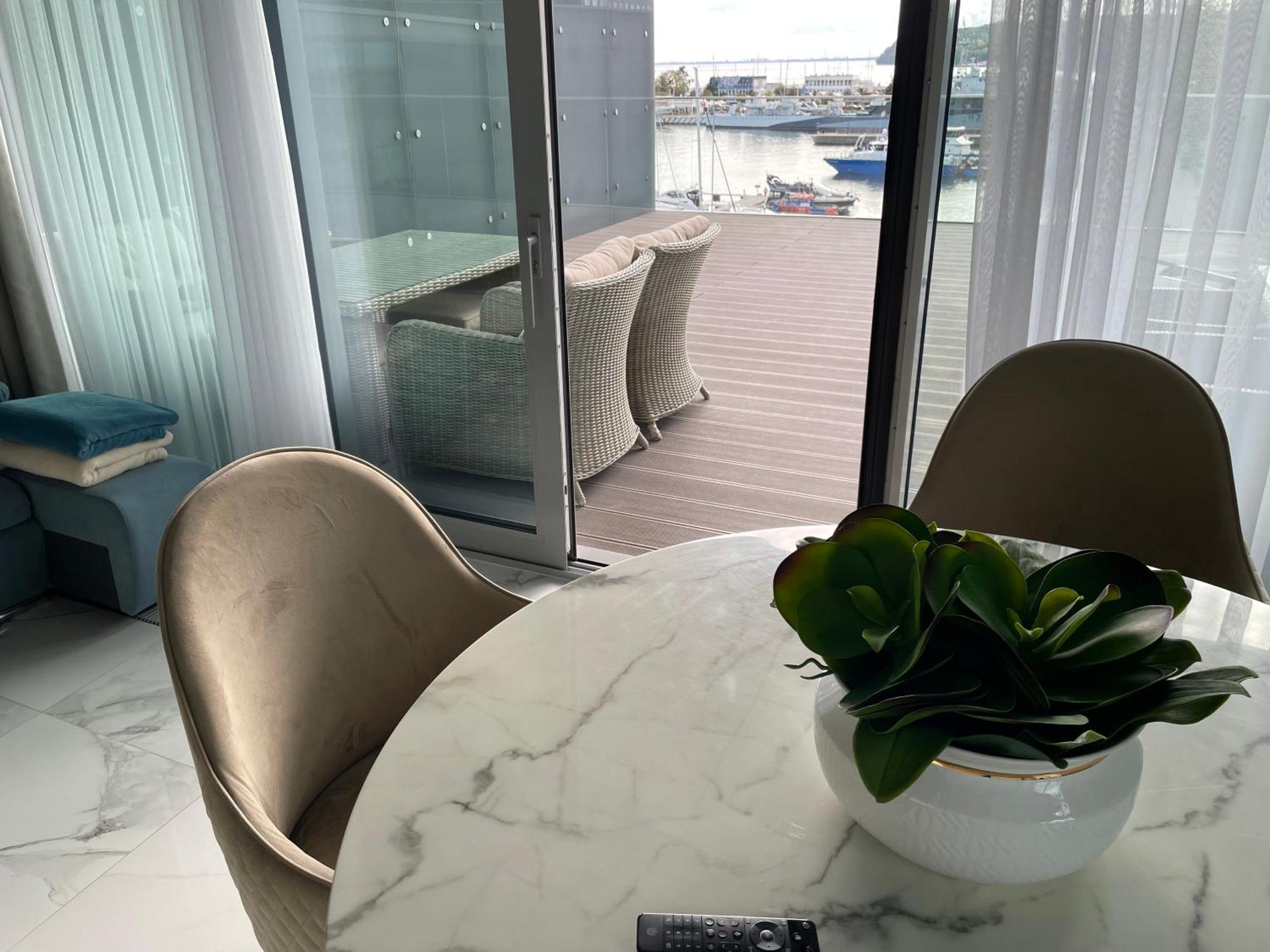 Apartament Faltom 26 Yacht Park Z Tarasem Gdynia Esterno foto