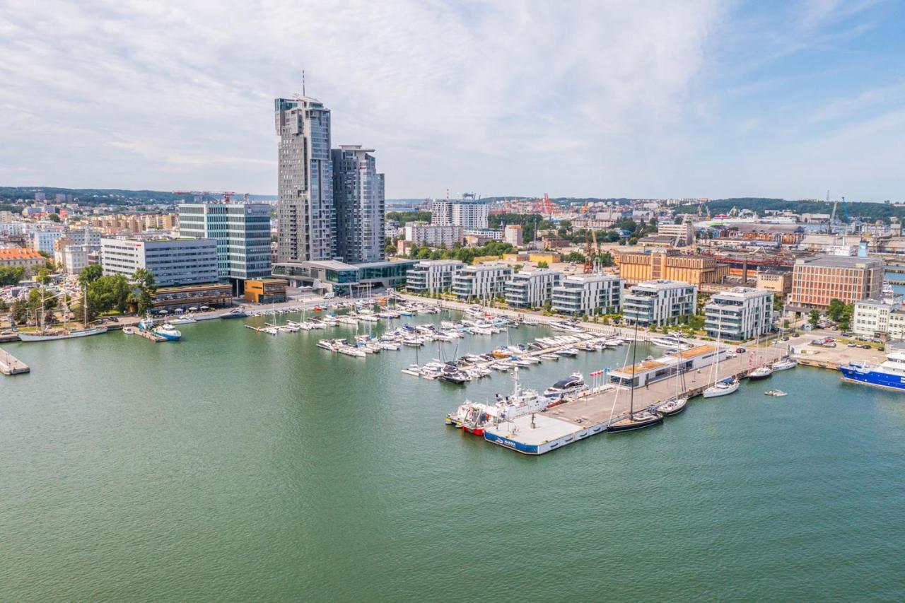Apartament Faltom 26 Yacht Park Z Tarasem Gdynia Esterno foto